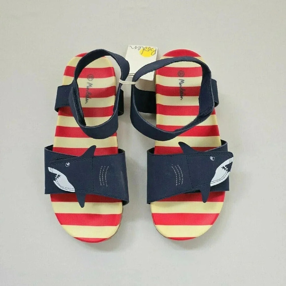 NWT Mini Boden Shark Sandal | 3 - Picture 1 of 4